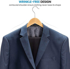 Premium Natural Wooden Garment Hanger  - 1 Pc