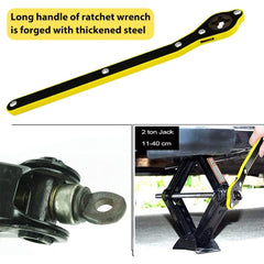 Universal Car Jack Ratchet Wrench for Easy Lifting