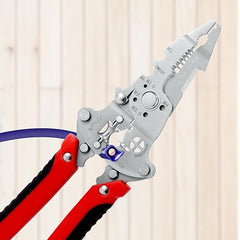 12-in-1 Foldable Stainless Steel Wire Stripper & Pliers