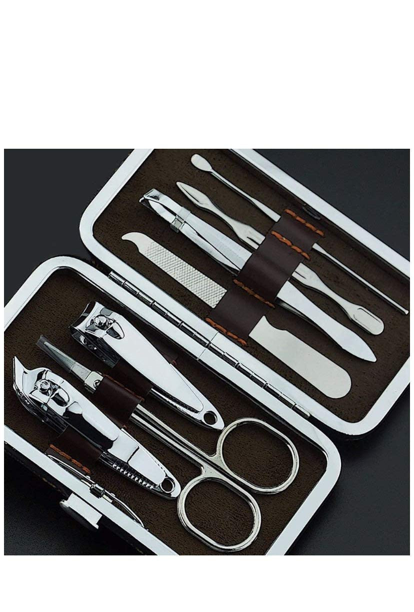 7-in-1 Professional Manicure & Pedicure Set for Nail & Facial Care