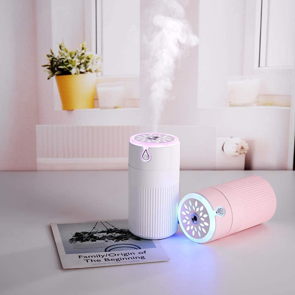 Cool Leaf USB Portable Humidifier & Essential Oil Diffuser for Fresh Air