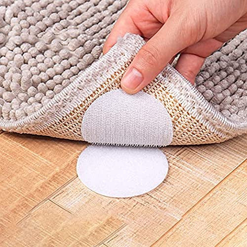 10-Pack Velcro Sticker Strips for Cushions, Bedsheets & Anti-Skid