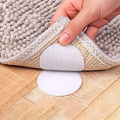 10-Pack Velcro Sticker Strips for Cushions, Bedsheets & Anti-Skid