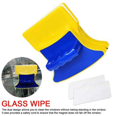 Magnetic Double-Side Glass Cleaner for Windows and Glass Doors