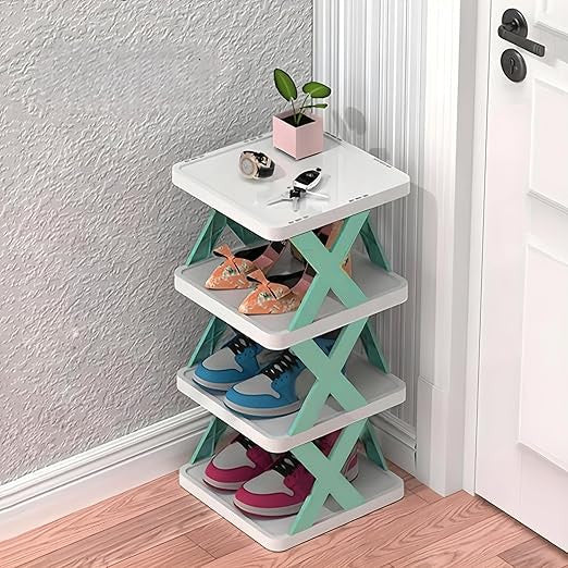4-Layer Shoe Rack Organizer for Stylish & Spacious Storage