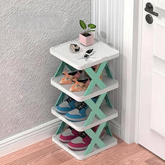 4-Layer Shoe Rack Organizer for Stylish & Spacious Storage