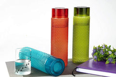 Dot H2O BPA-Free Unbreakable Plastic Water Bottle Set with Dots Pattern