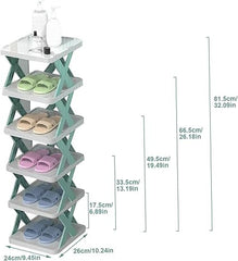 8-Layer Adjustable Shoe Rack Stand for Organized Storage