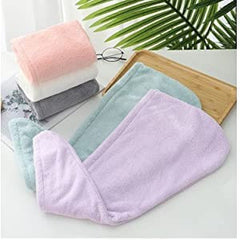 Big Microfiber Hair Wrap Towel - Quick Dry, Absorbent & Gentle