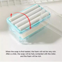 2-in-1 Soap Pump & Brush Dispenser with Drain Holes