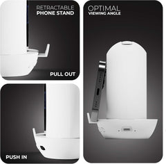 Wireless Bluetooth Speaker with Built-in Clock