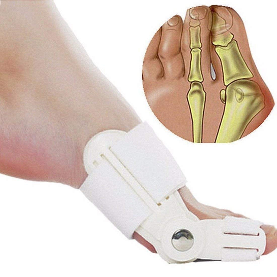 Toe Straightener Bunion Corrector Splint for Pain Relief & Foot Support