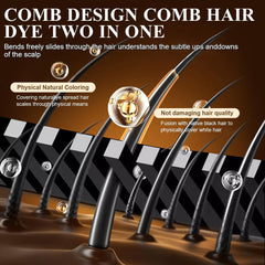 Hair Dye Stick & Touch-Up Comb for Easy Hair Coloring