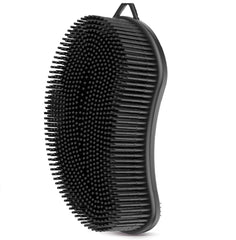 Silicone 2-in-1 Body & Back Scrubber Bath Brush
