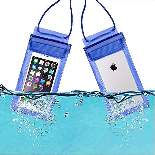 Waterproof Transparent Phone Pouch for 6.5" Smartphones - Multi-Color