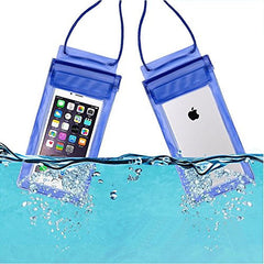 Waterproof Transparent Phone Pouch for 6.5" Smartphones - Multi-Color