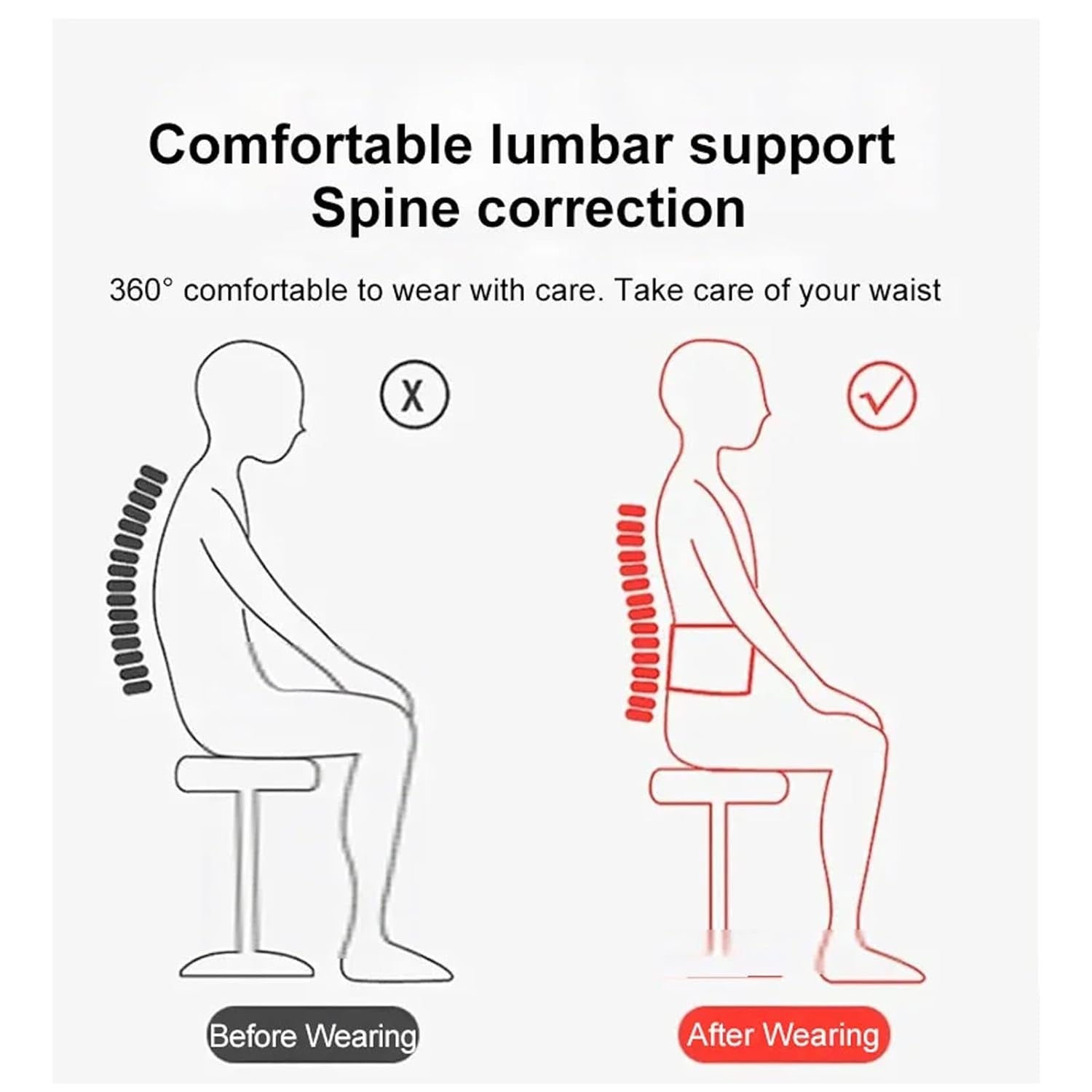 Adjustable Posture Corrector Shoulder Brace for Upper Back Support