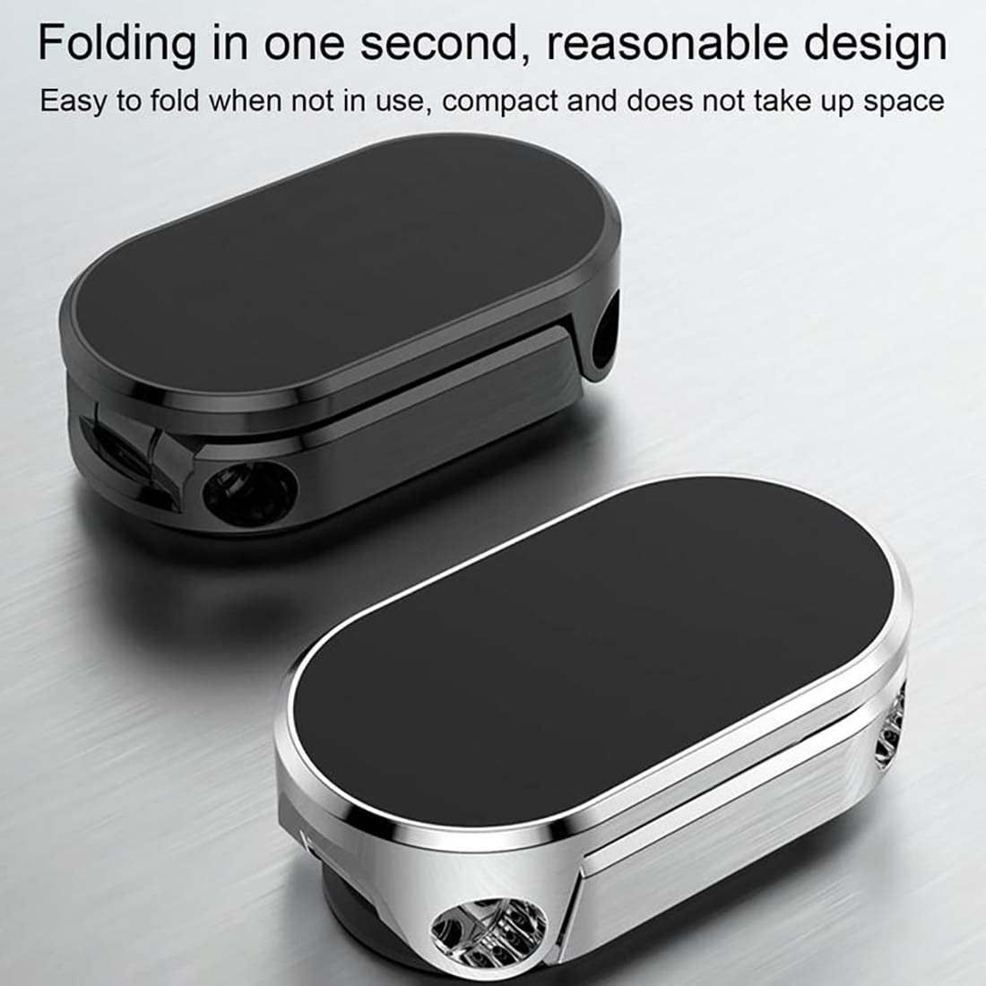 Magnetic 360° Rotating Car Phone Holder with Strong Suction