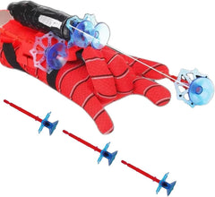 Spider Web Shooter Toy Set with Gloves and Hero Launcher