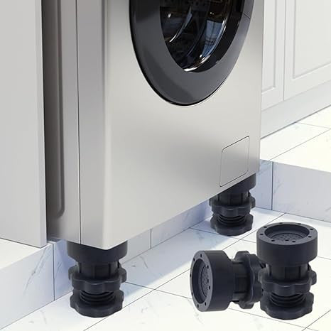 Adjustable Anti Vibration Washing Machine Pads - Heavy Duty Support