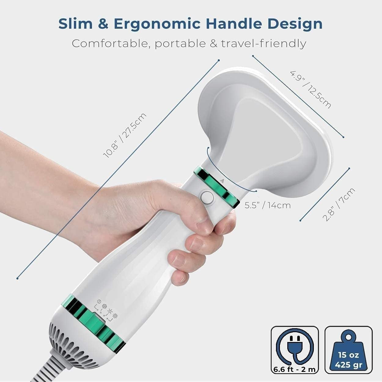 Pet Grooming Dryer & Brush Combo for Small & Medium Dogs and Cats