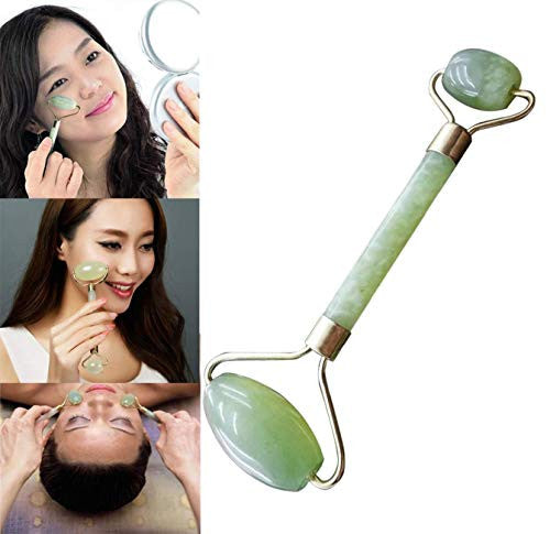 Green Aventurine Face & Body Roller for Relaxation and Skin Rejuvenation