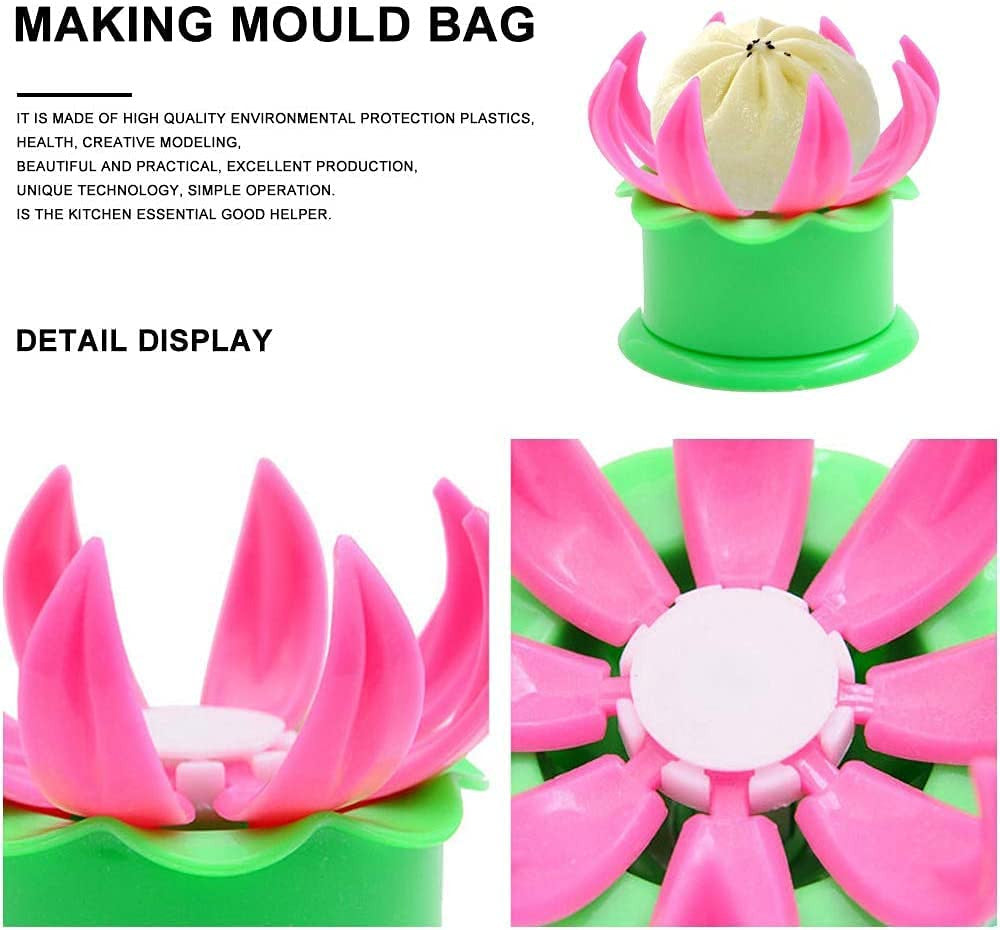 RRDIYZ Multi-Color Plastic Momos & Dumpling Maker with Dough Cutter