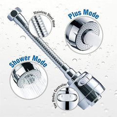 Switch Turbo Flex 360° Rotatable Kitchen Sink Faucet with Splash Filter