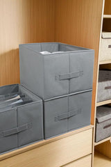 6-Compartment Wardrobe Clothes Organizer Storage Box