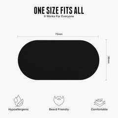 30 Pcs Black Mouth Tape for Nasal Breathing & Sleep Fix