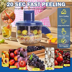 Electric Garlic & Vegetable Peeler Machine for Fruits and Grape