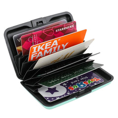 Slim Aluminum Card Holder for Credit Cards and IDs