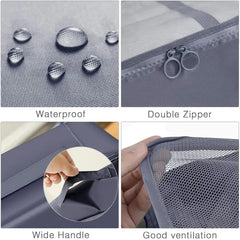 7-Piece Waterproof Travel Toiletry & Laundry Organizer Set