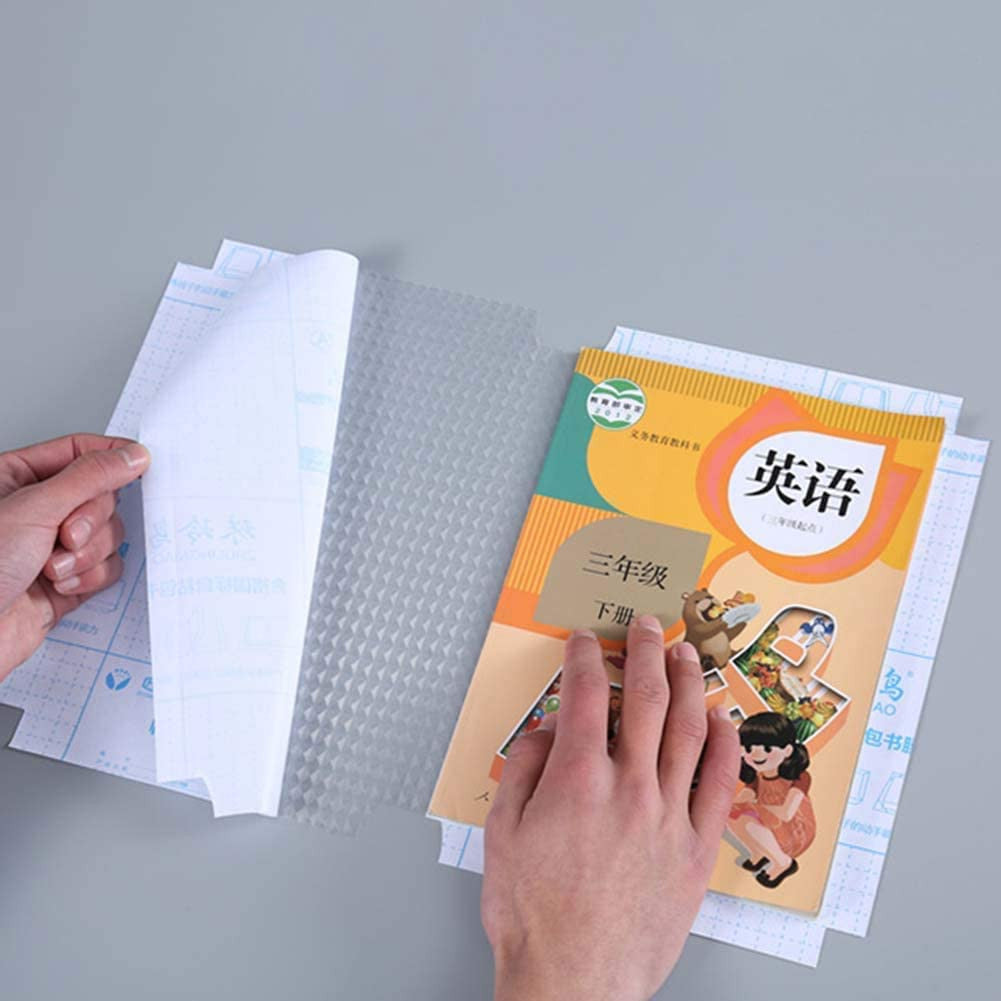 Set of 30 Transparent A4 Book Covers for Protection and Crafting