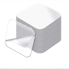 Heavy Duty Double Sided Square Stickers - 10 Pack