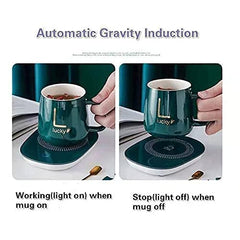 Auto Shut Off Coffee Mug Warmer - Personal Heated Cup Plate