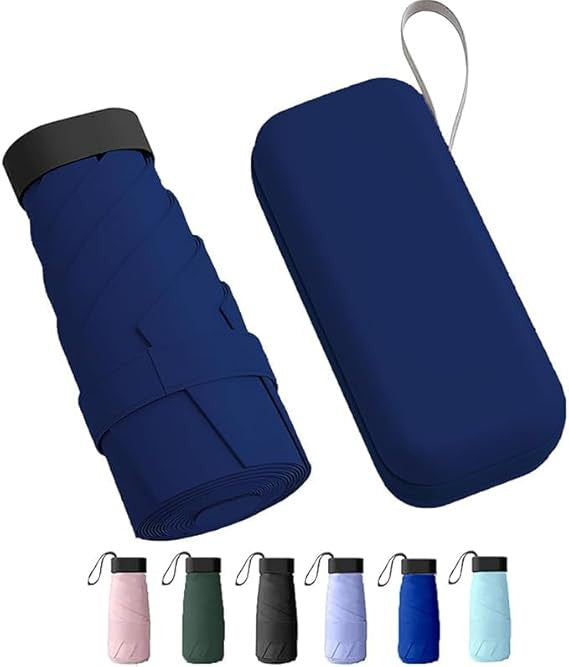 Mini Square Case Umbrella – Compact Folding Pocket Umbrella