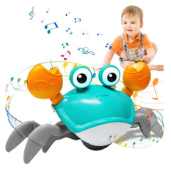 Cute Crawling Crab Toy for Babies - Dancing & Crawling Fun