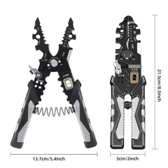 25-in-1 Multi-Function Wire Stripper and Cutter Tool