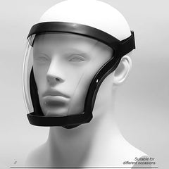 Transparent Full Face Shield Mask for Clear Protection