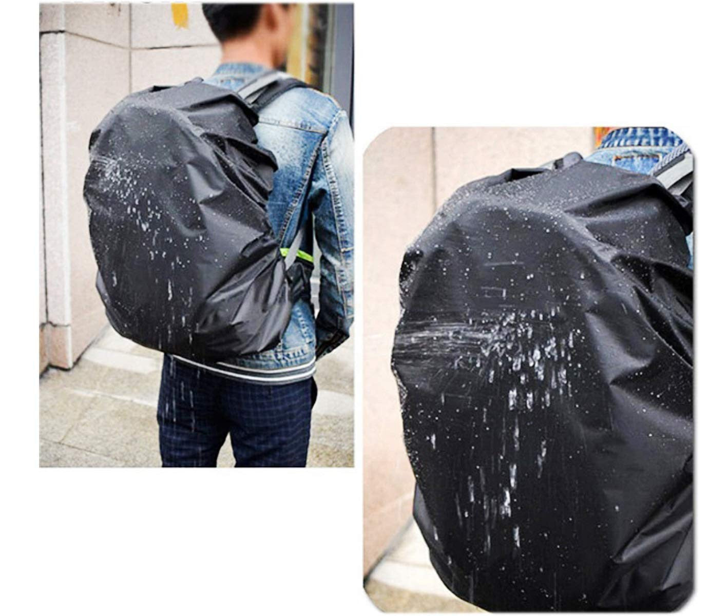 Waterproof Backpack Rain Cover with Pouch - Dust & Dustproof Bag Cover