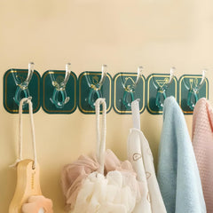 6 Hook S-Shape Hanger Strip for Kitchen Organization