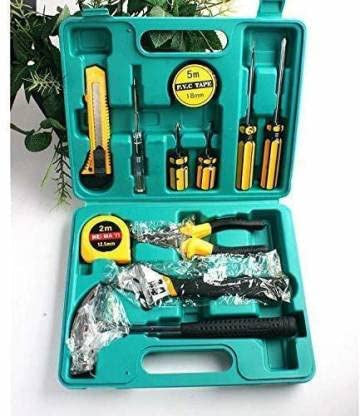 12-Piece Multi-Functional Car & Home Repair Tool Kit with Case