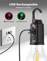 Portable Camping Hanging LED Bulb for Tents and Outdoor Decor