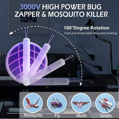 Rechargeable Electric Mosquito Racket - Portable Fly Swatter