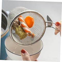 Food Strainer Noodle Basket with Handle – Mesh Filter for Cooking