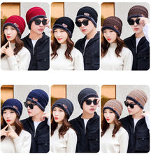 Ultra Soft Unisex Woolen Winter Scarf & Cap Set