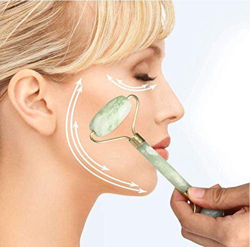 Green Aventurine Face & Body Roller for Relaxation and Skin Rejuvenation