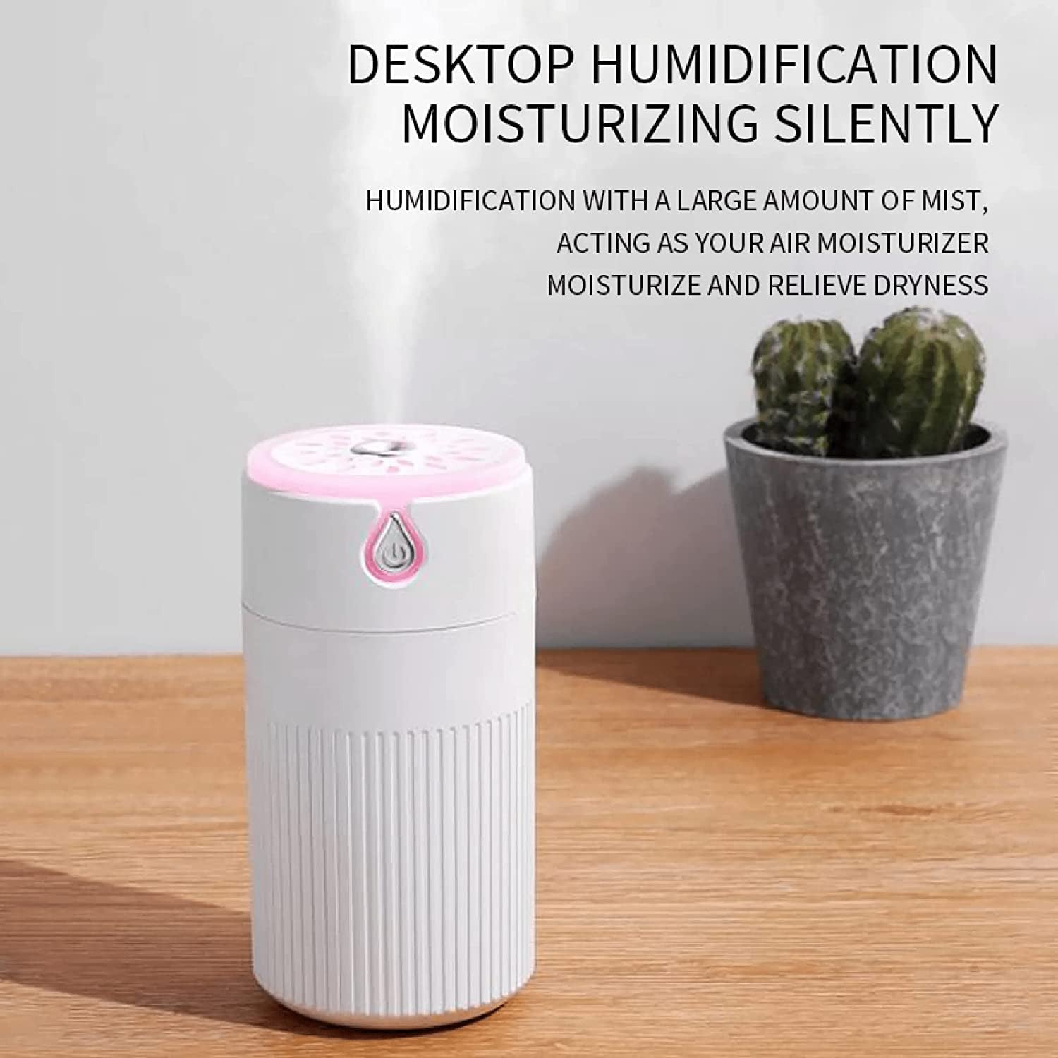 Cool Leaf USB Portable Humidifier & Essential Oil Diffuser for Fresh Air