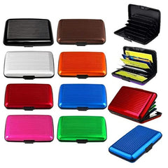 Slim Aluminum Card Holder for Credit Cards and IDs